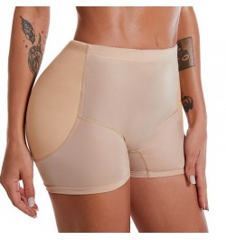 Pull-In Pants Women's Bottom Flat Angle False Buttock Rich Hip Lift Pants Fixed Sponge Body Tight Waist Shape-Up Underwear $2...