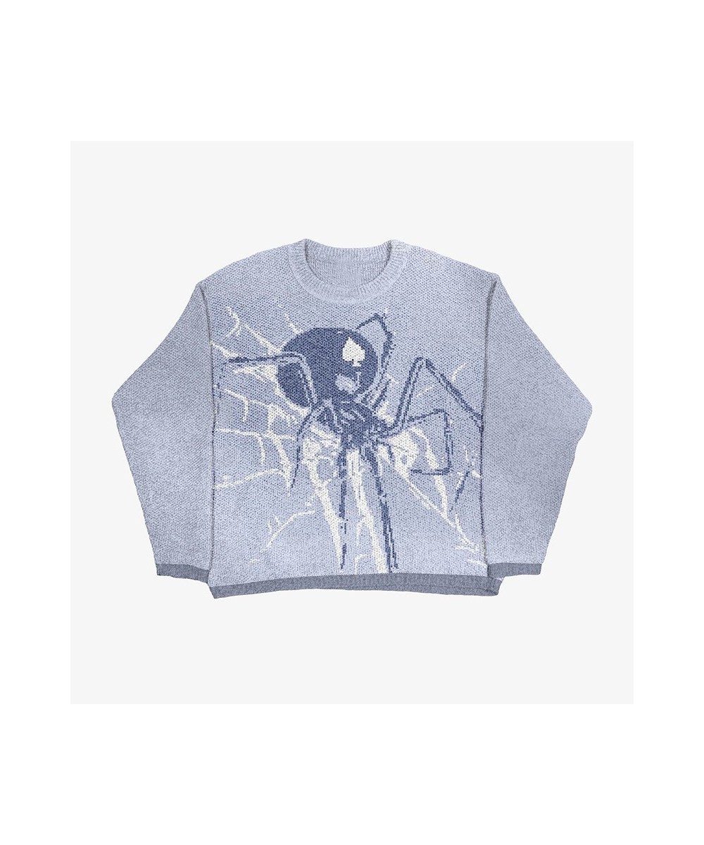 Y2k Vintage Knitted Sweater Graphic Sweaters Top Vintage Loose Distressed Pullovers Casual Harajuku Autumn Women Cotton $48.9...