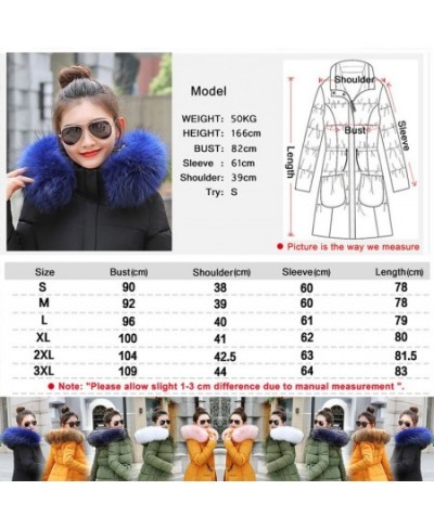 Winter Jacket Women New 2023 Coats Artificial raccoon hair collar Female Parka black Thick Cotton Padded Lining Ladies S-3XXX...