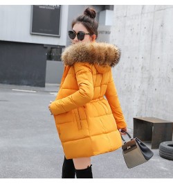 Winter Jacket Women New 2023 Coats Artificial raccoon hair collar Female Parka black Thick Cotton Padded Lining Ladies S-3XXX...