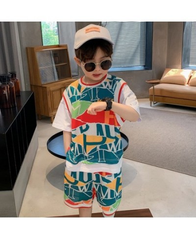 2023 summer Children Tracksuits Clothes Children Boys shirt+Pants 2Pcs/Sets Toddler Outfits Kids Clothing top 3-12y $30.98 - ...