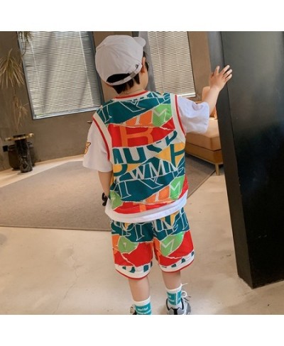 2023 summer Children Tracksuits Clothes Children Boys shirt+Pants 2Pcs/Sets Toddler Outfits Kids Clothing top 3-12y $30.98 - ...