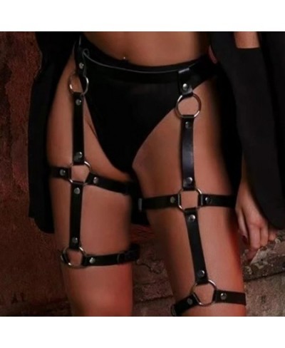 Belts Erotic Thigh Body Punk Sword Leather Clothing Harness Suspender Bondage Lingerie Rave Garter Leg Women Gothic Belt $26....