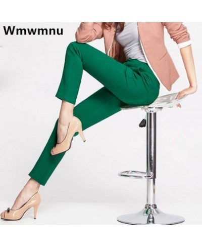 New Women's Casual OL Office Pencil Pants Cute 16 Color Slim Formal Pantalones Fashion Ankle-length Trousers Leggings Spodnie...