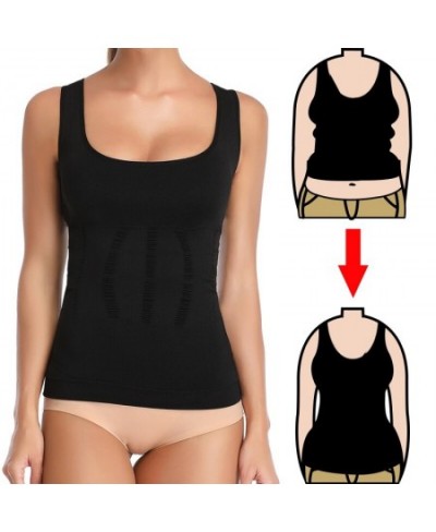 Women Magic Body Shaper Bra Shapewear Tank Top Slimmer Camisole Compression Shirt Slimming Underwear Corset Tummy Control Ves...