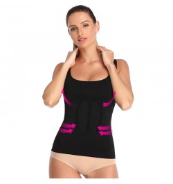 Women Magic Body Shaper Bra Shapewear Tank Top Slimmer Camisole Compression Shirt Slimming Underwear Corset Tummy Control Ves...