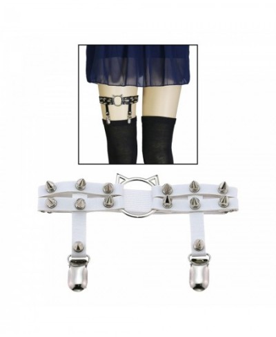 Women Punk Sexy PU Leather Garter Belt Harajuku Elastic Body Harness Tight Suspender Strap Leg Bondage Belts $18.84 - Underwear