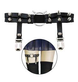 Women Punk Sexy PU Leather Garter Belt Harajuku Elastic Body Harness Tight Suspender Strap Leg Bondage Belts $18.84 - Underwear