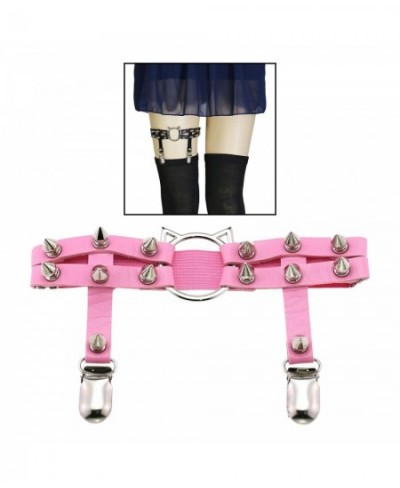 Women Punk Sexy PU Leather Garter Belt Harajuku Elastic Body Harness Tight Suspender Strap Leg Bondage Belts $18.84 - Underwear