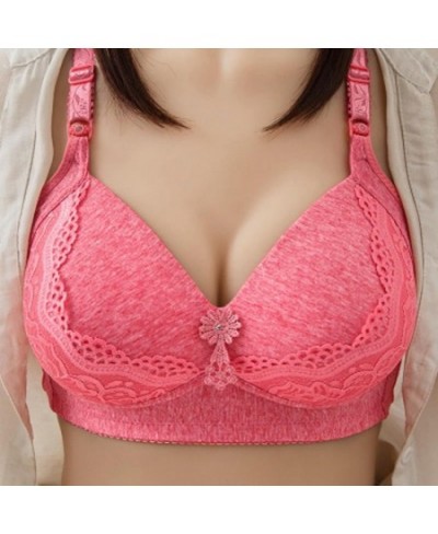 Women Large Size Bralette Thin Wire Free Seamless Sexy Lace Bras Comfort Underwear Push Up Lingerie Ladies Intimates Bra $19....