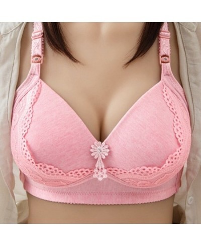 Women Large Size Bralette Thin Wire Free Seamless Sexy Lace Bras Comfort Underwear Push Up Lingerie Ladies Intimates Bra $19....