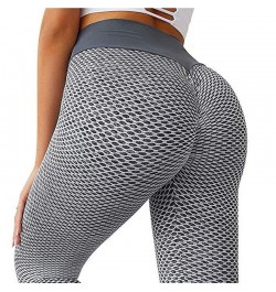 Bandages Tight Pants Grid Tights Yoga Pants Women Seamless High Waist Leggings Breathable Plaid Fitness Sported Elastic $22.8...