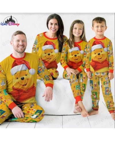 2022 Christmas series Winnie the Pooh US size 3D print High Quality Ugly Christmas parent-child outfit pajamas suit $57.65 - ...