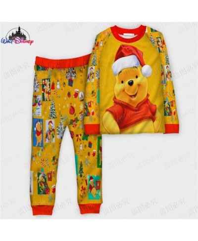 2022 Christmas series Winnie the Pooh US size 3D print High Quality Ugly Christmas parent-child outfit pajamas suit $57.65 - ...