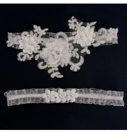 Wedding Garter Rhinestone Embroidery Flower Beading Sexy Garters for Women Bride Thigh Ring Bridal Leg Garter High Quality $1...