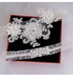 Wedding Garter Rhinestone Embroidery Flower Beading Sexy Garters for Women Bride Thigh Ring Bridal Leg Garter High Quality $1...