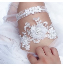 Wedding Garter Rhinestone Embroidery Flower Beading Sexy Garters for Women Bride Thigh Ring Bridal Leg Garter High Quality $1...