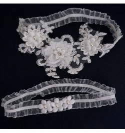 Wedding Garter Rhinestone Embroidery Flower Beading Sexy Garters for Women Bride Thigh Ring Bridal Leg Garter High Quality $1...