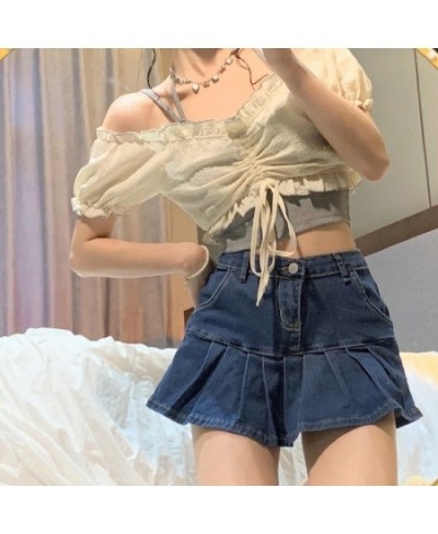 Sets Women Summer Korean Style Sweet Fashion Streetwear Slim All-match Holiday Comfortable Cropped Party Girls Kawaii Elegant...