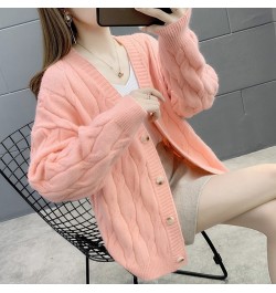 Women's Knitted Cardigan Sweater Loose Fashion New Autumn And Winter Western Style Casual Jacket Coat Women $42.42 - Sweaters