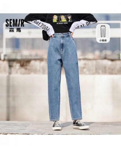 Jeans Women Spring New Loose Tapered Pants Thin Retro Hong Kong Style High Waist Pants Trendy Ins $44.77 - Jeans