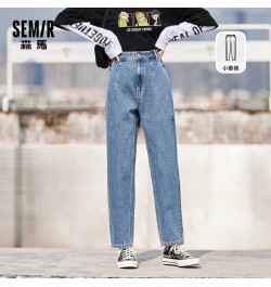 Jeans Women Spring New Loose Tapered Pants Thin Retro Hong Kong Style High Waist Pants Trendy Ins $44.77 - Jeans