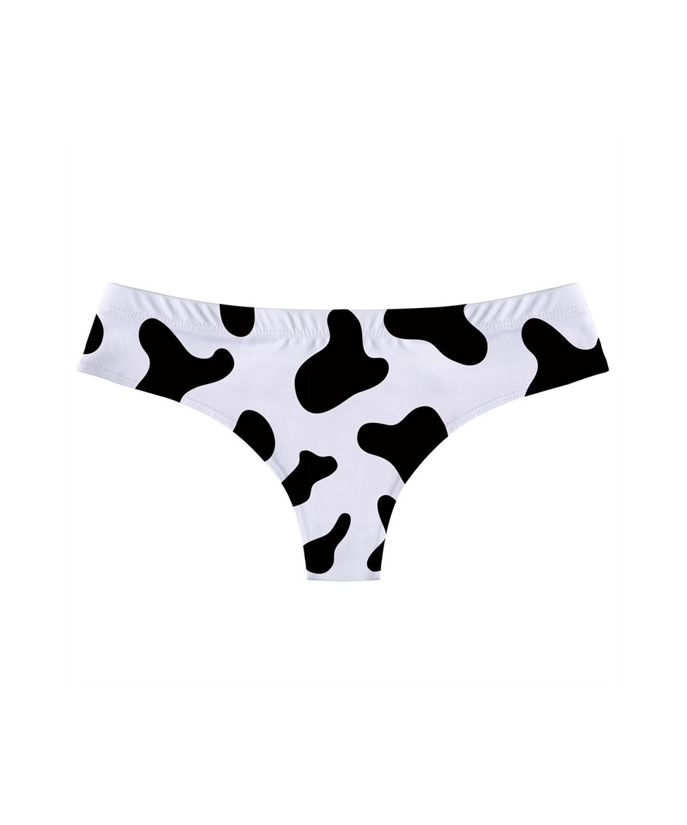 Sexy Zebra Print Women's Thongs Underpants Stretch Underwear Pantys Lingerie Comfortable Seamless Female Briefs $13.32 - Unde...