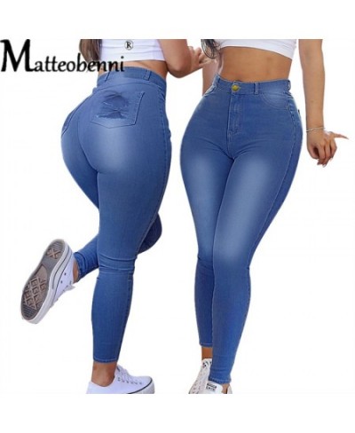 2022 Autumn Winter Women Pants Trend Fashion High Waist Jeans Woman Jeans Full Length Cowboy Denim Pencil Pants Streetwear $3...