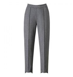 Women Pants Harem Pants Women's Woolen Pants Loose High Waist Ankle-Tied Trousers Pantalones De Mujer $31.59 - Bottoms