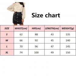 Fashion Sexy High waist Bandage PU leather Women Skirts Zipper Pencil Mini skirt Party Club Ladies Black skirt Streetwear $30...