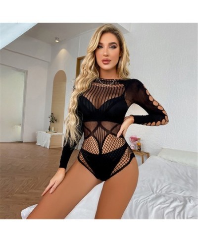 Slips sexy underwear women hot intimate erotic dresses sex teddy porno latex mesh net nightgown sleepwear color black red $15...