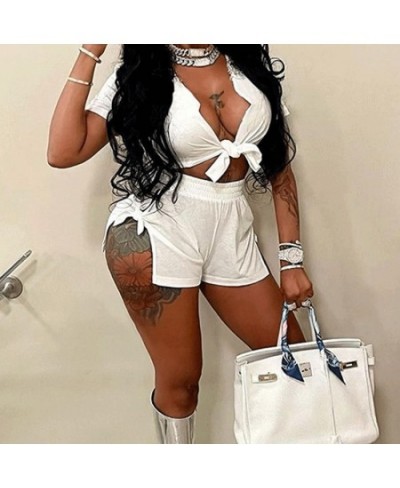 2022 Casual Women Tracksuit Two Piece Set Shirt + Pants Sportsuit Matching Set Streetwear Clothes For Women Outfit $32.12 - S...