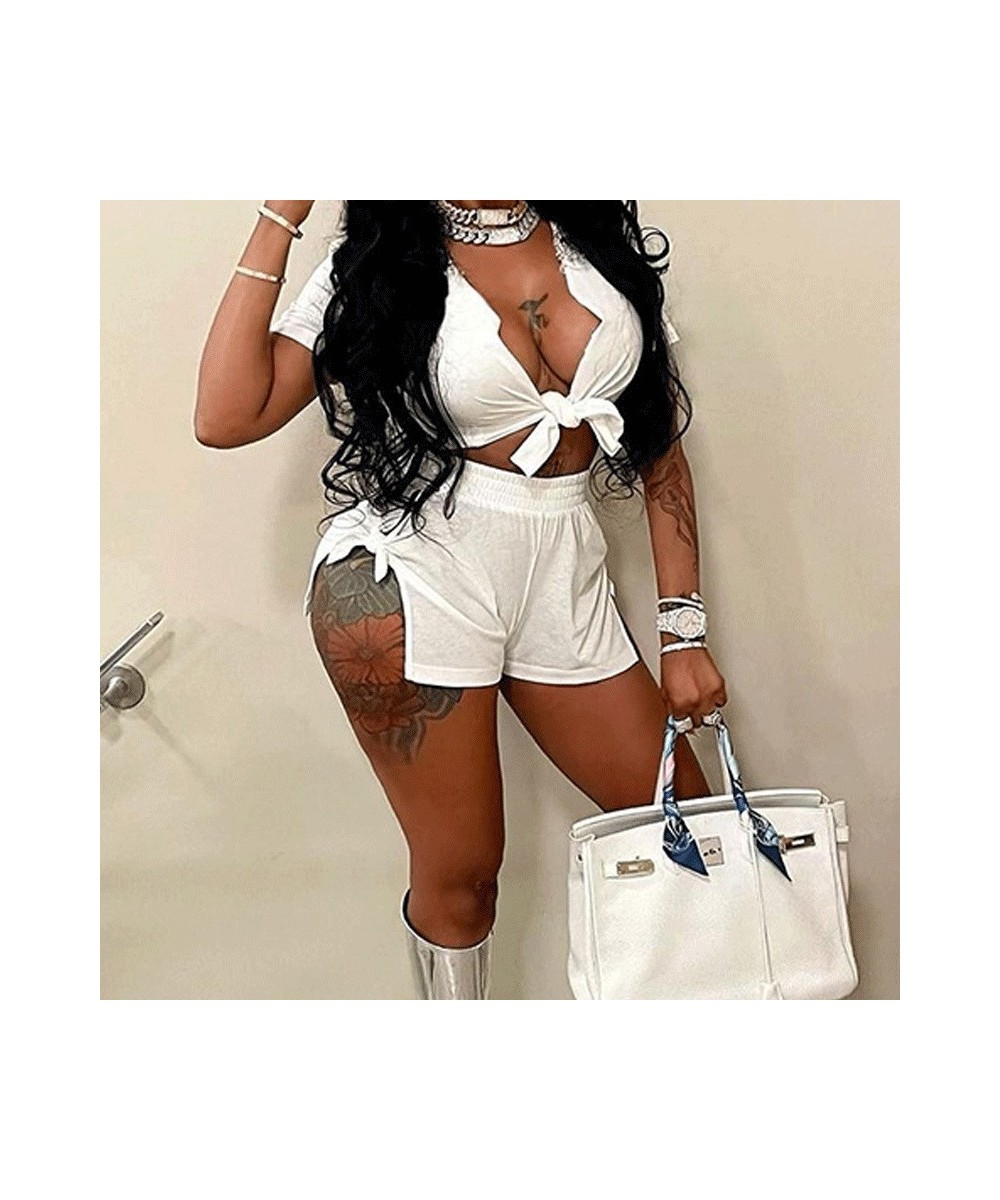 2022 Casual Women Tracksuit Two Piece Set Shirt + Pants Sportsuit Matching Set Streetwear Clothes For Women Outfit $32.12 - S...