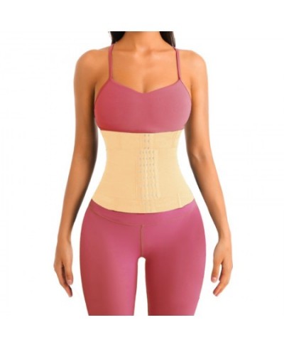 Wrap Waist Trainer Double Belt Faja Body Shaper Corset Shapewear Slimming Sheath Woman Flat Tightens Belly Postpartum Sheath ...