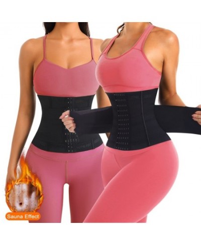 Wrap Waist Trainer Double Belt Faja Body Shaper Corset Shapewear Slimming Sheath Woman Flat Tightens Belly Postpartum Sheath ...