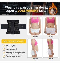 Wrap Waist Trainer Double Belt Faja Body Shaper Corset Shapewear Slimming Sheath Woman Flat Tightens Belly Postpartum Sheath ...