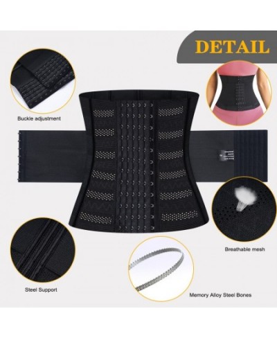 Wrap Waist Trainer Double Belt Faja Body Shaper Corset Shapewear Slimming Sheath Woman Flat Tightens Belly Postpartum Sheath ...