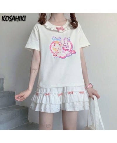 High Waist Mini White Skirts Gothic Saia Lace Bow Patchwork Pleated Women Skirts Casual College Lolita Harajuku Skirt $31.84 ...