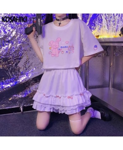 High Waist Mini White Skirts Gothic Saia Lace Bow Patchwork Pleated Women Skirts Casual College Lolita Harajuku Skirt $31.84 ...