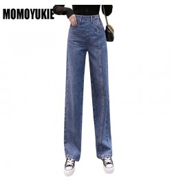 Vintage High Waist Women Jeans winter thick warm Streetwear Wide Leg Jeans Female Denim Pants Straight Baggy Mom Denim Pants ...