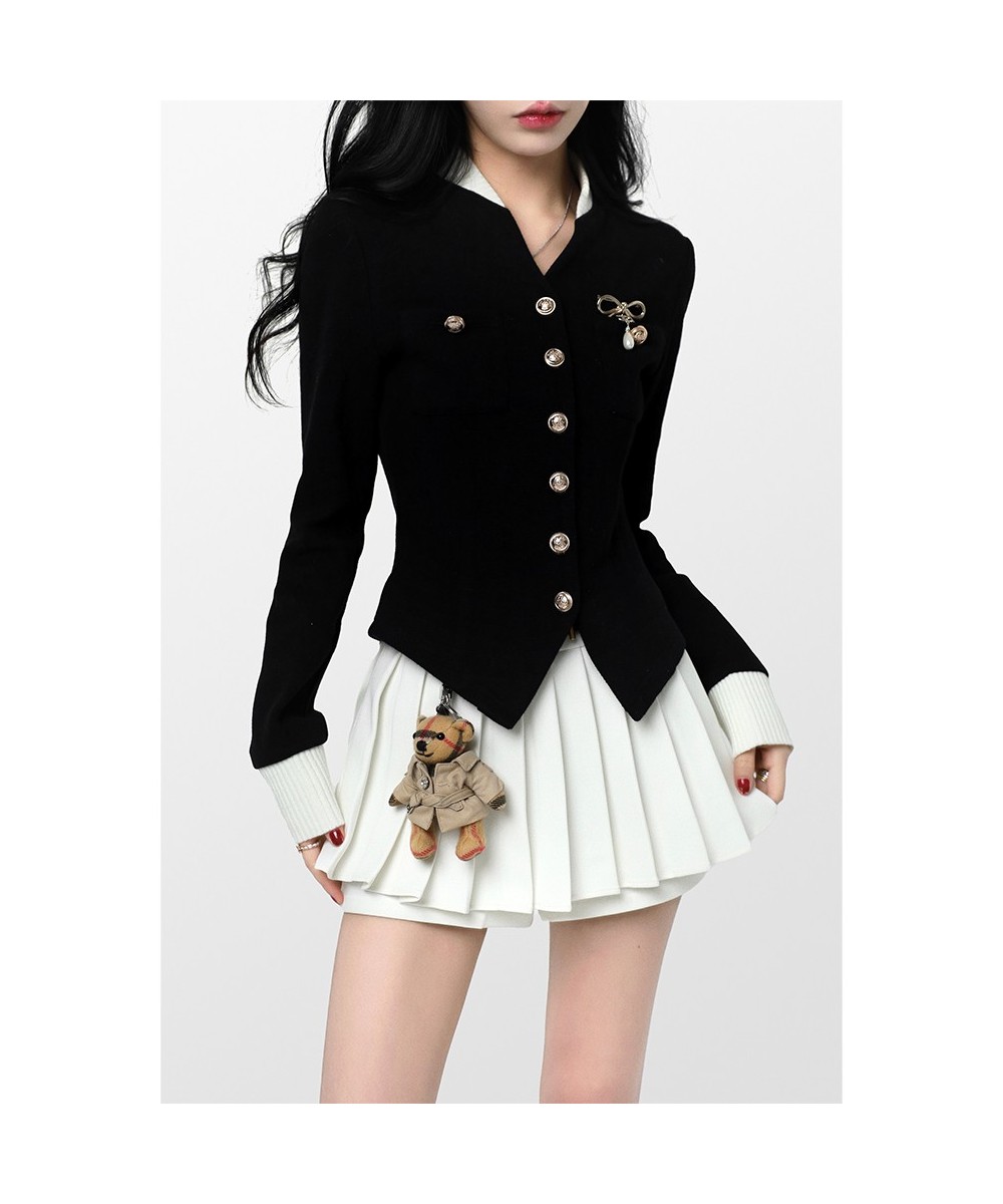 Two Piece Set Black Vintage Women Japanese Short Blazer Coat+mini Skirt Suit Female Casual Korean Fashion Sexy Kawaii Set 202...