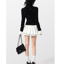 Two Piece Set Black Vintage Women Japanese Short Blazer Coat+mini Skirt Suit Female Casual Korean Fashion Sexy Kawaii Set 202...