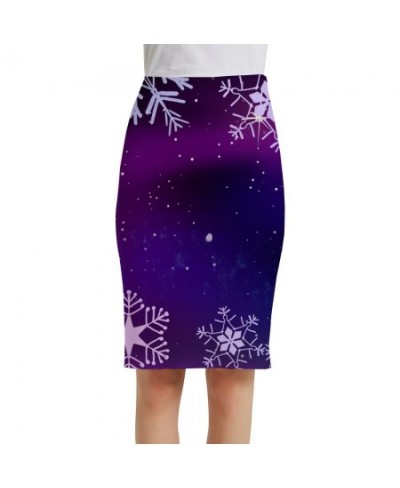 Christmas Skirts Women New Year 3d Skirt Deer Print Skirt Santa Claus Sundresses Elegant Ladies Skirts Womens Floral $24.59 -...