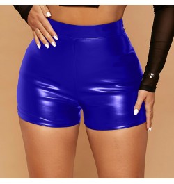 Sexy Nightclub Leather Shorts Women High Waist Bodycon Push Up Black Short Joggers Sports Fitness Womens Sexy Slim Shorts YJ ...