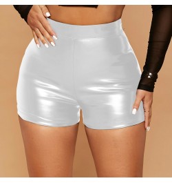 Sexy Nightclub Leather Shorts Women High Waist Bodycon Push Up Black Short Joggers Sports Fitness Womens Sexy Slim Shorts YJ ...