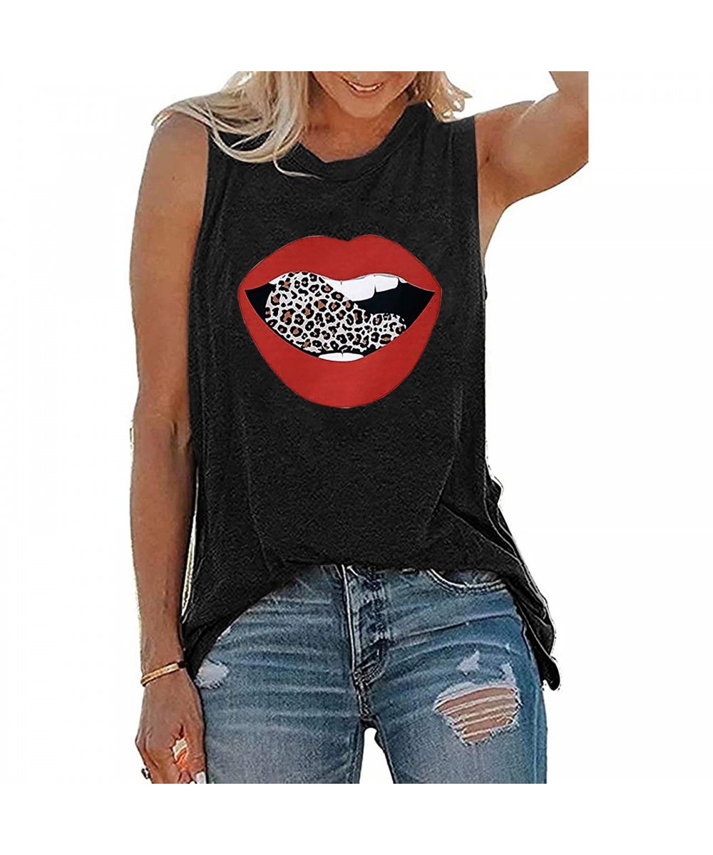 Women Tank TopO-Neck Printed PartyBasic Shirt Blouses $53.51 - Underwear