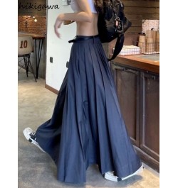 Fashion Skirts for Women Streetwear Harajuku Casual Jupe High Waist Loose Pleated Skirt Y2k Clothing 2023 Faldas Mujer De Mod...