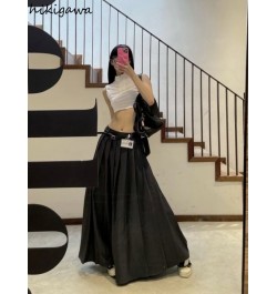 Fashion Skirts for Women Streetwear Harajuku Casual Jupe High Waist Loose Pleated Skirt Y2k Clothing 2023 Faldas Mujer De Mod...