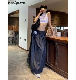 Fashion Skirts for Women Streetwear Harajuku Casual Jupe High Waist Loose Pleated Skirt Y2k Clothing 2023 Faldas Mujer De Mod...