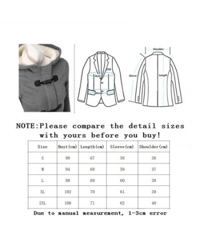 Vangull Fashion New Winter Velvet Lamb Warm Coat Women Long Sleeve Thick Hooded Jacket Female Gray Zipper Horn Button Outerwe...